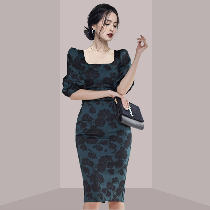 Elegant Ladylike Floral Print  - đánh giá và giá Midi Skirt Floral